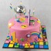 80s Neon Disco Cake (4L)